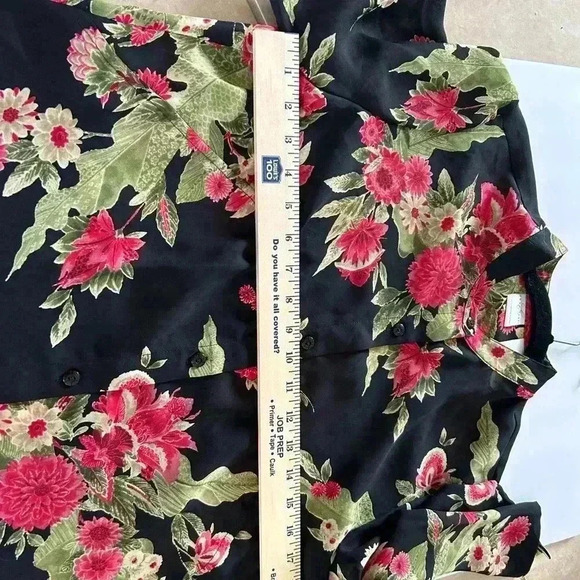 Emma James Floral Blouse Size 10 - Picture 5 of 6